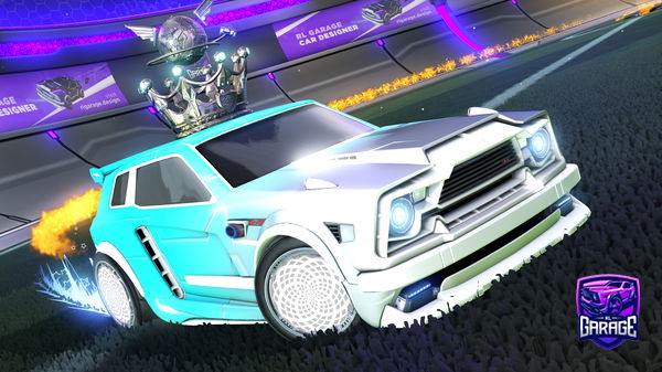 A Rocket League car design from Eels_on_wheels_YT