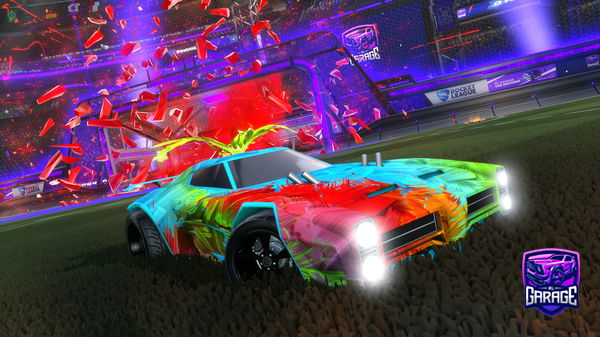 A Rocket League car design from i2kClxpzz