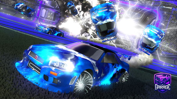 A Rocket League car design from MeysonXboxConsle