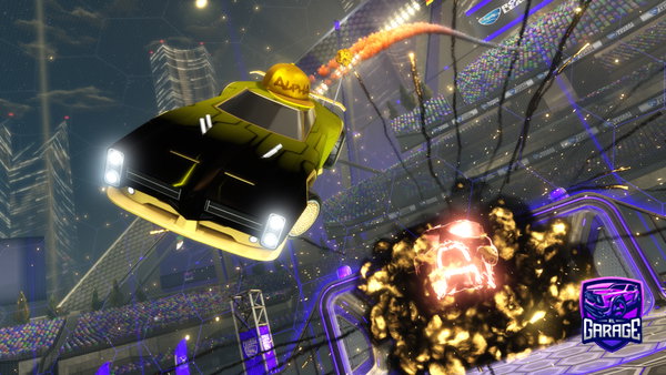 A Rocket League car design from unskippable_ad