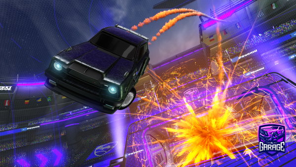 A Rocket League car design from XoTaka