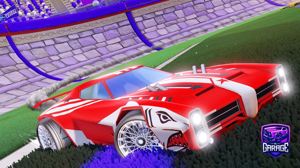 A Rocket League car design from boosted497