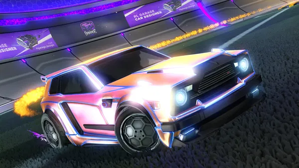 A Rocket League car design from xipp