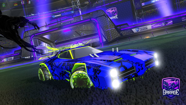 A Rocket League car design from zombieforce51