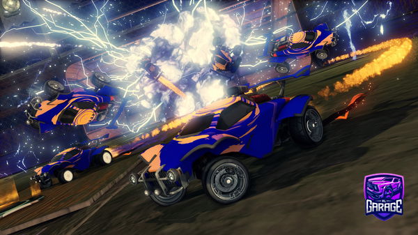 A Rocket League car design from King_God2010