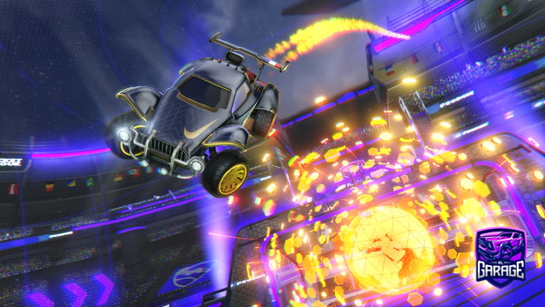 A Rocket League car design from KRYPEccy