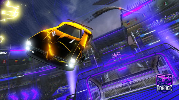A Rocket League car design from Rainmaker201121
