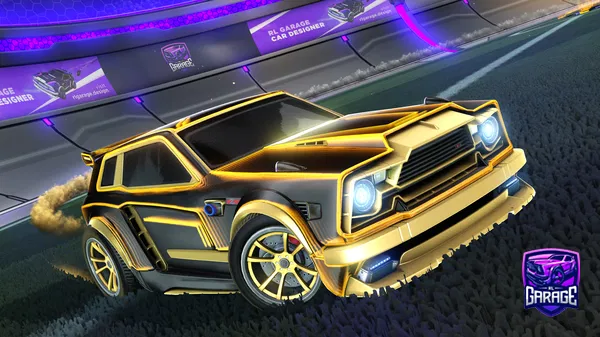 A Rocket League car design from nathanuehdj