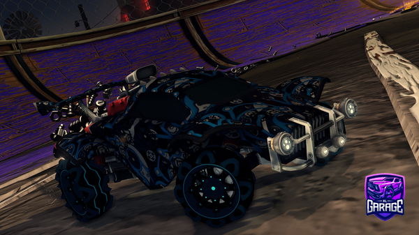 A Rocket League car design from NVGGET