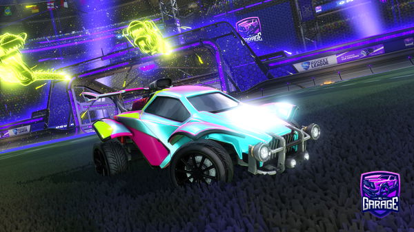 A Rocket League car design from Halo_Jyn