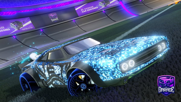 A Rocket League car design from Its_snowy