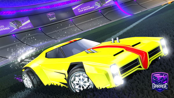 A Rocket League car design from jovi-_-