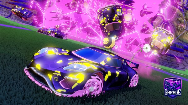 A Rocket League car design from DollyDeee