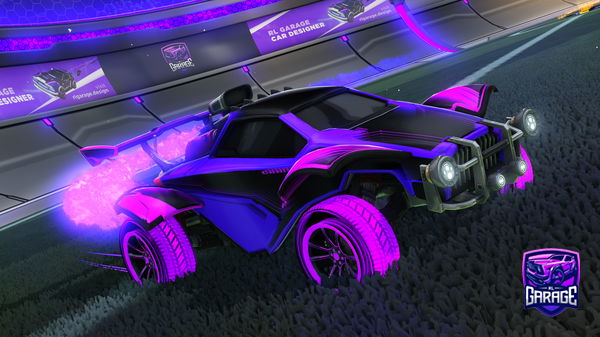 A Rocket League car design from ValerieDarksar