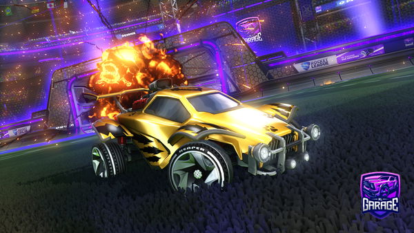 A Rocket League car design from BFK_reaperXrz
