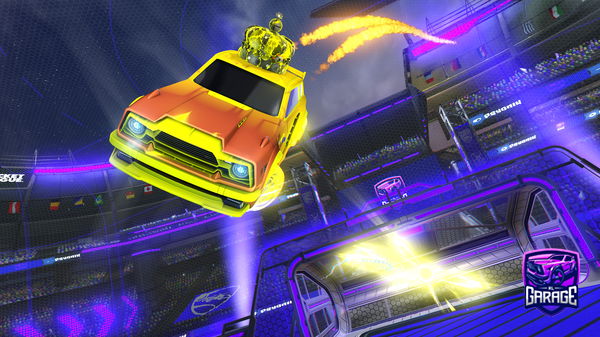 A Rocket League car design from RL_fennec_vs_octane