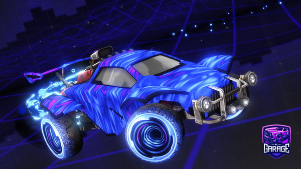 A Rocket League car design from FuzzyForever