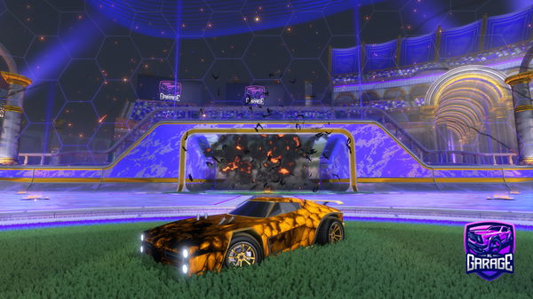 A Rocket League car design from OctaValoare