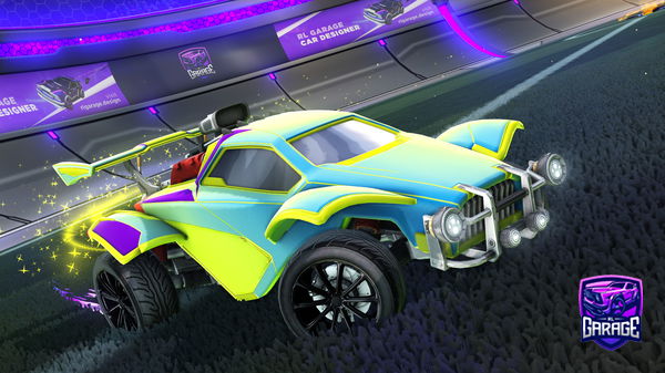 A Rocket League car design from jovi-_-