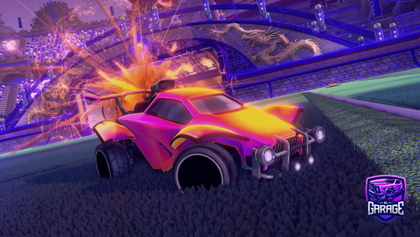 A Rocket League car design from misvido