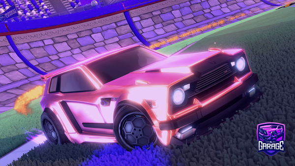 A Rocket League car design from babage21