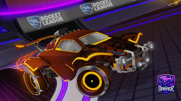 A Rocket League car design from Spaghetticode05
