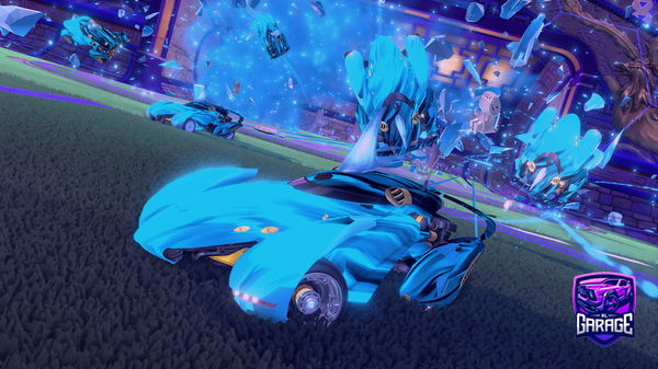 A Rocket League car design from sross44