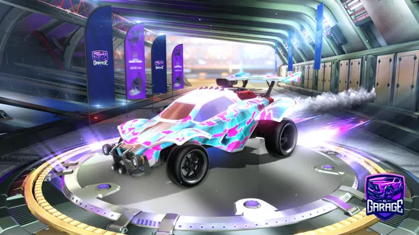 A Rocket League car design from dxkb