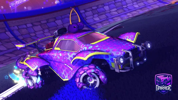 A Rocket League car design from Warrior11
