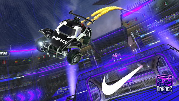 A Rocket League car design from xczjkvbhjkdffhis