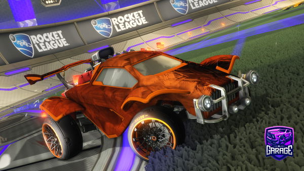 A Rocket League car design from Industryfox