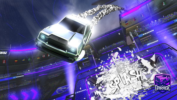 A Rocket League car design from Kurux
