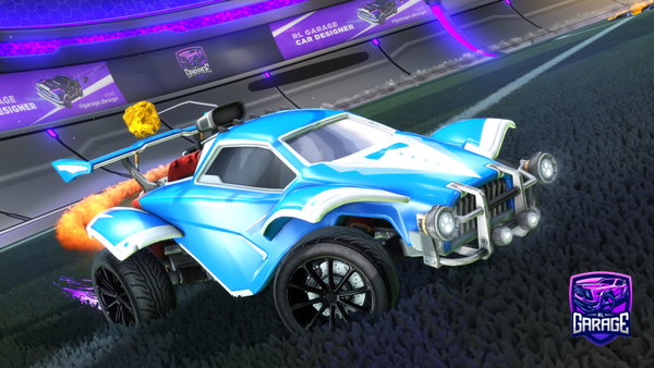 A Rocket League car design from Levyje