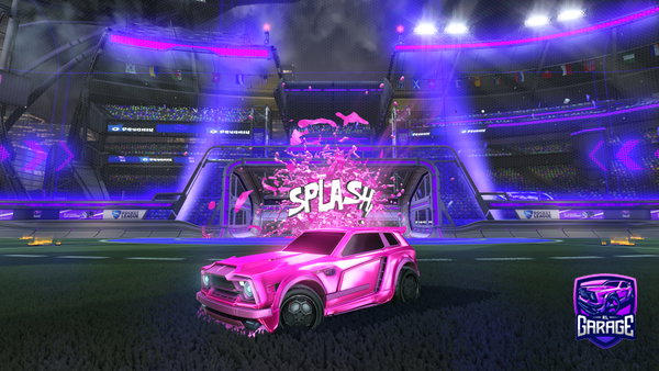 A Rocket League car design from xd_sebikoQwQ