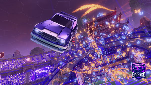A Rocket League car design from notevample8211