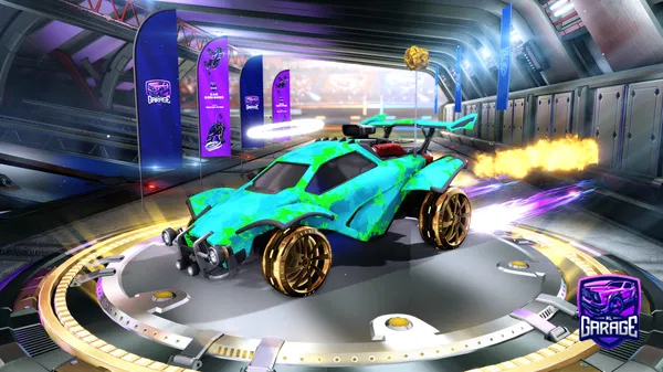 A Rocket League car design from SpexOnRain
