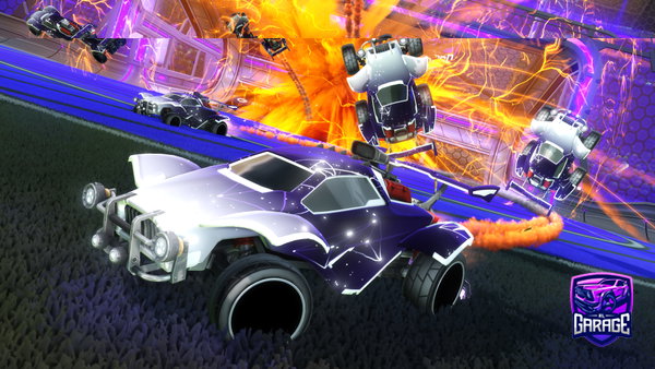 A Rocket League car design from cybuLsky