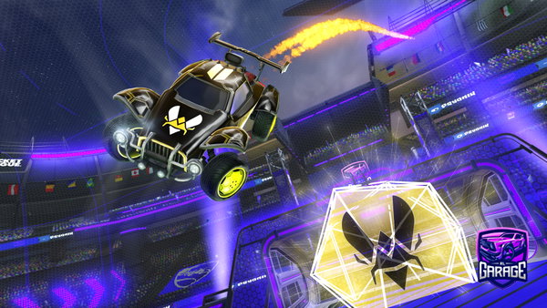 A Rocket League car design from ReptilianToy