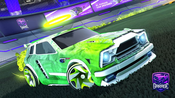 A Rocket League car design from Ayvix