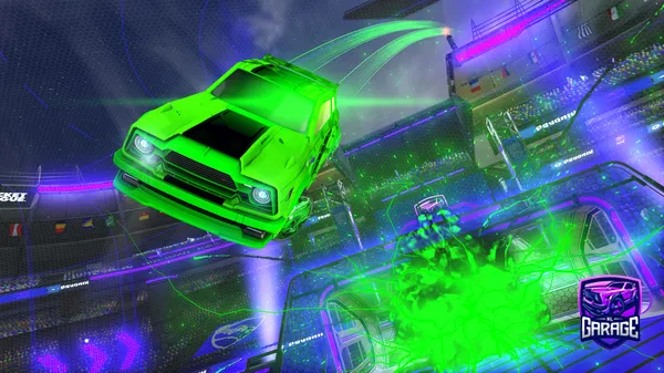 A Rocket League car design from Toadman2424