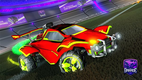 A Rocket League car design from lSlykooperl