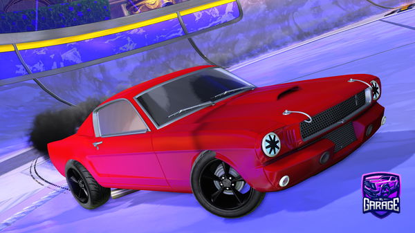 A Rocket League car design from VzW-V1KT0R