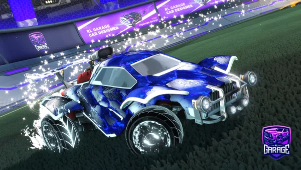A Rocket League car design from DJB754