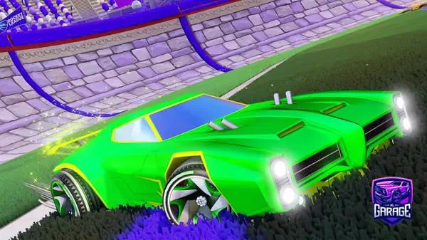 A Rocket League car design from Dunezys