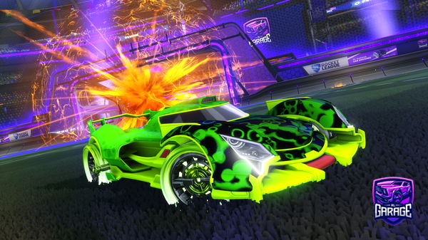 A Rocket League car design from Wotblaise