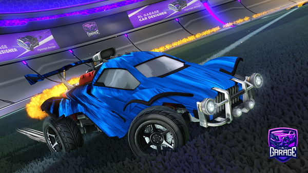 A Rocket League car design from RWJ