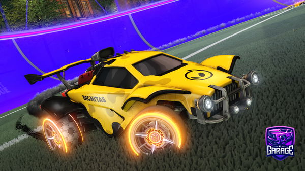 A Rocket League car design from Millapede