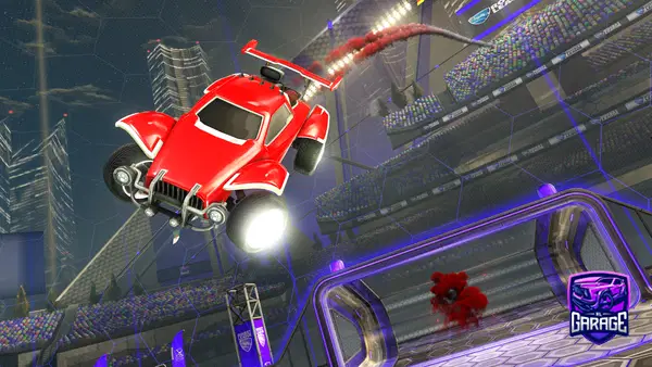 A Rocket League car design from MUJIGUARA