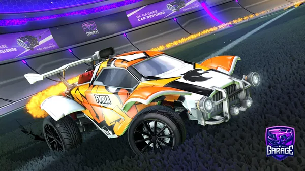 A Rocket League car design from Trizecx