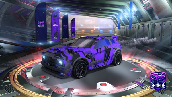 A Rocket League car design from Saltiest_boy